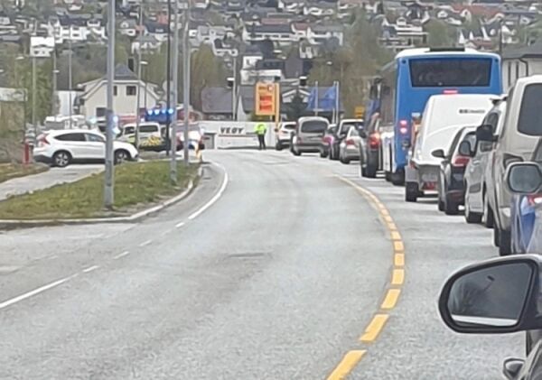 Trafikkulukke i Ørsta