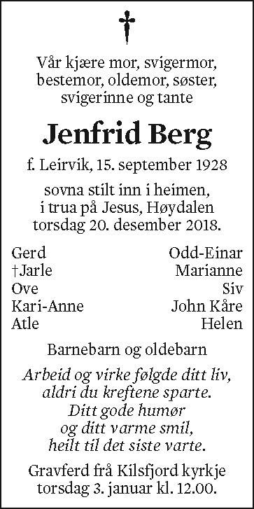 Jenfrid Berg