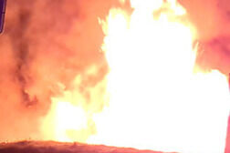 Opne flammar