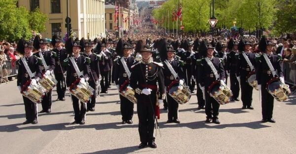 H M Kongens Garde besøker Ørsta torsdag 19. august