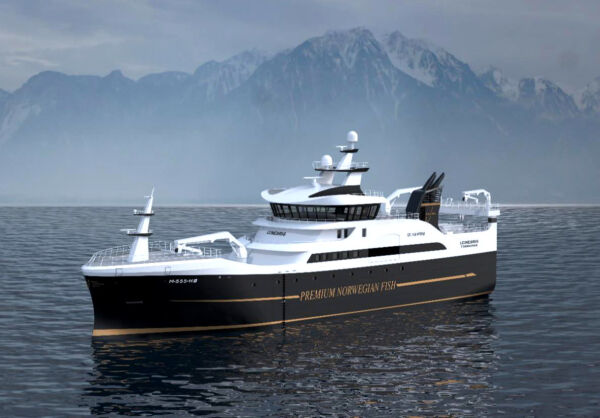 Lagar fiskebåt med spesiell framdrift