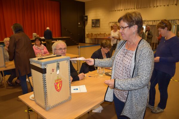 Jamt køyr med røysteføre Ørstingar