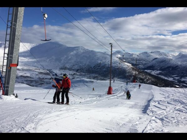 Gode skiforhold i Hornindal