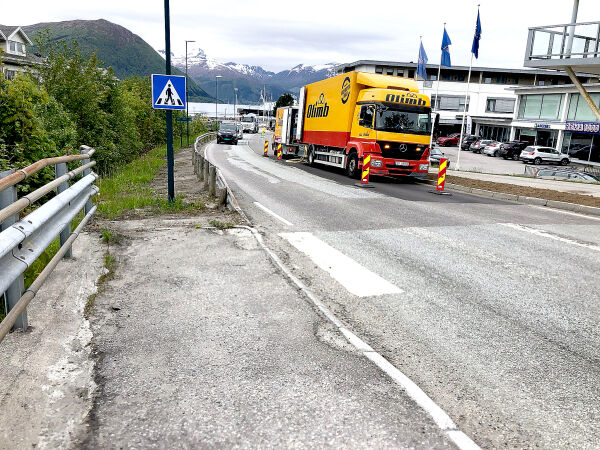 Kabel brann opp under betongrøyroppgradering i sentrum