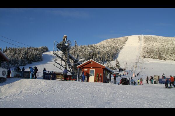 Påskemoro på skisentera