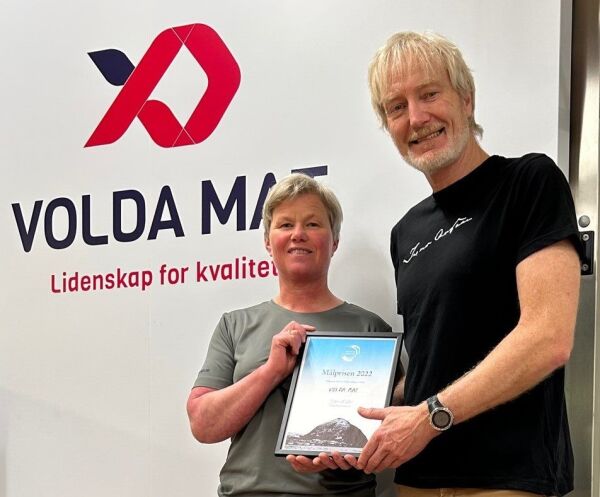 Årets målpris går til Volda Mat