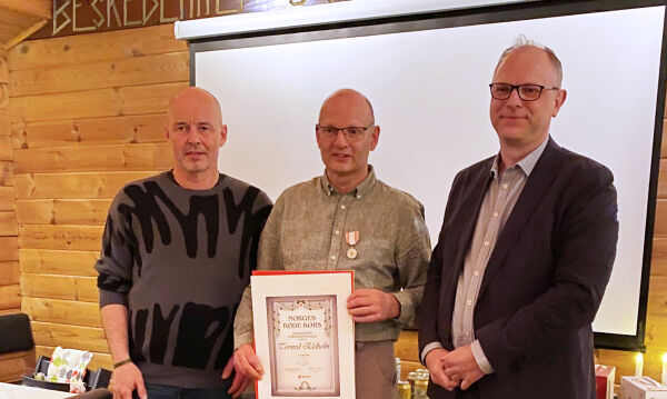 Fekk Fortenestemedalje