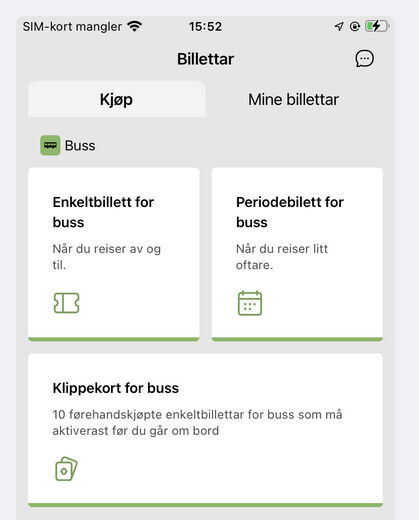 No får du klippekort