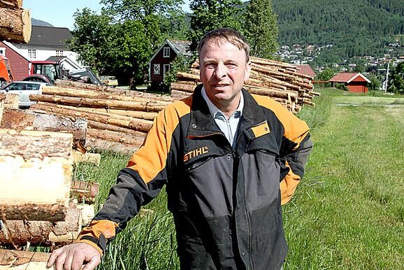 -Ufattelege mengder tømmer