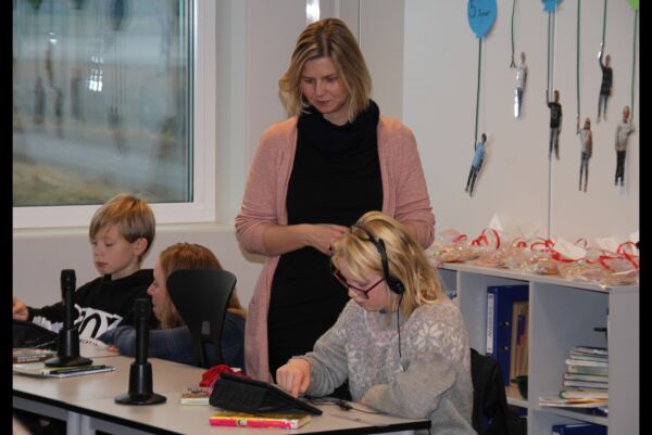 Fekk omvising i den «digitale skulen»