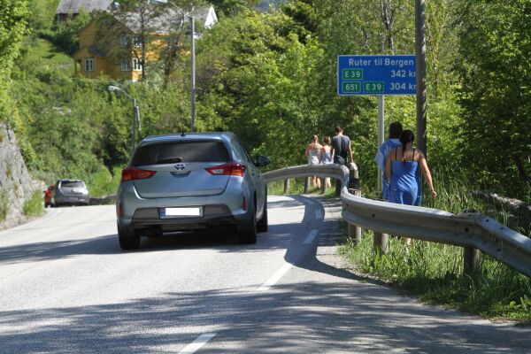 Vurderer gangbru over E39 til Munken