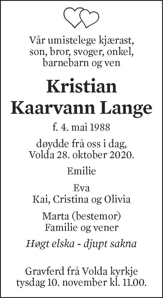 Kristian Kaarvann Lange