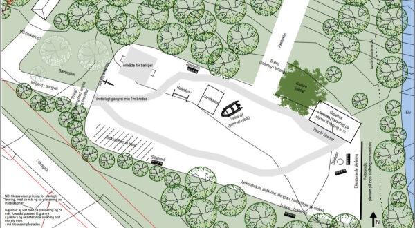 Tommel opp for leikeplass i Olavsgata