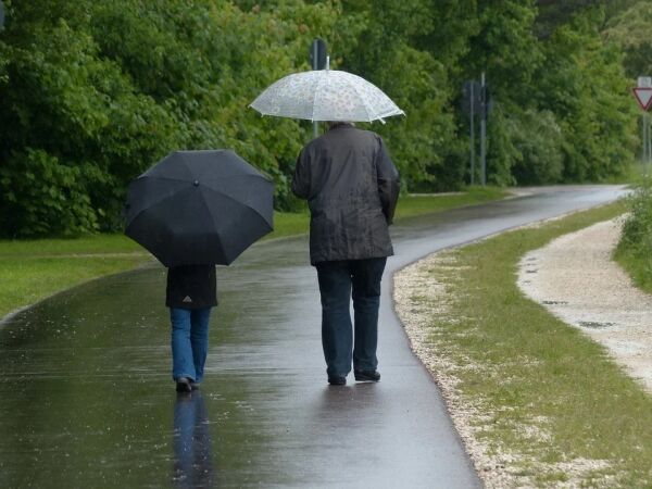 Regn og vind pregar haustvêret