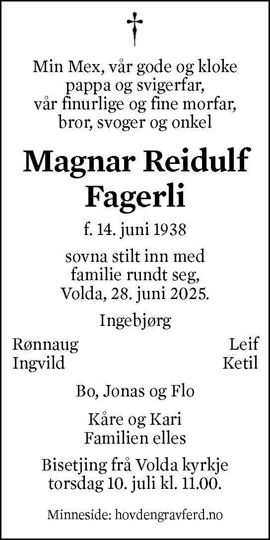 Magnar Reidulf Fagerlid
