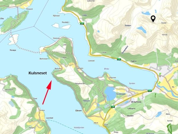 Steinras i Alida