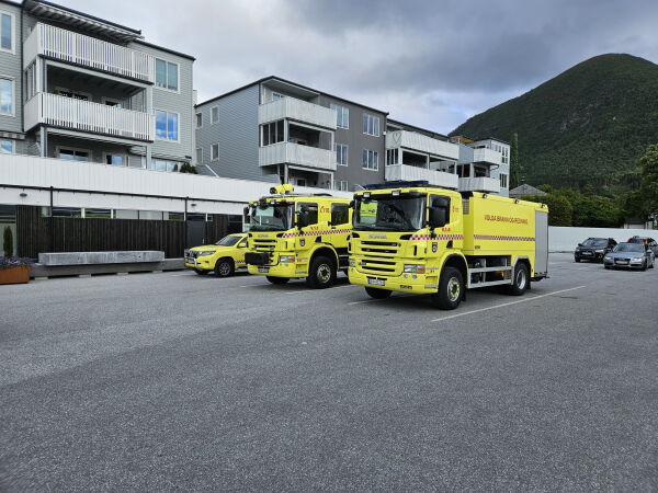 Volda brannvesen gjer seg kjende med dei større bygga