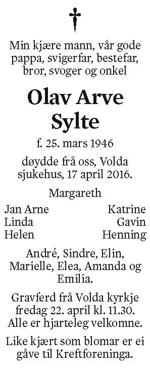 Olav Arve Sylte