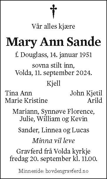 Mary Ann Sande