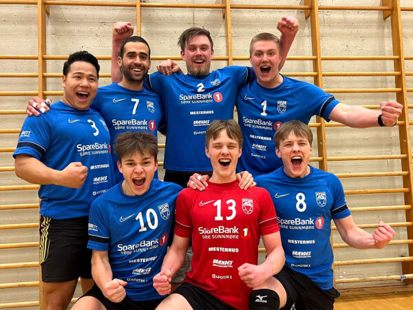 Volda-herrane på tabelltoppen