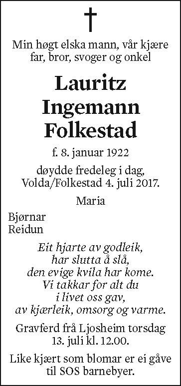 Lauritz Ingemann Folkestad
