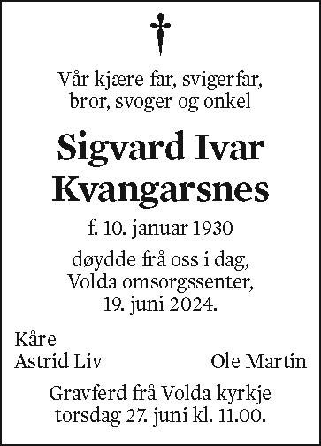 Sigvard Ivar Kvangarsnes