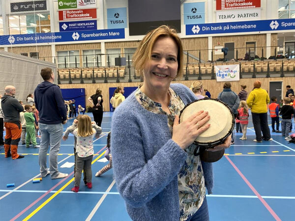 Samla over 100 forventingsfulle barn