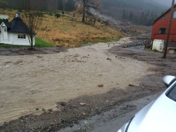Ras i Årsetdalen på Vartdal