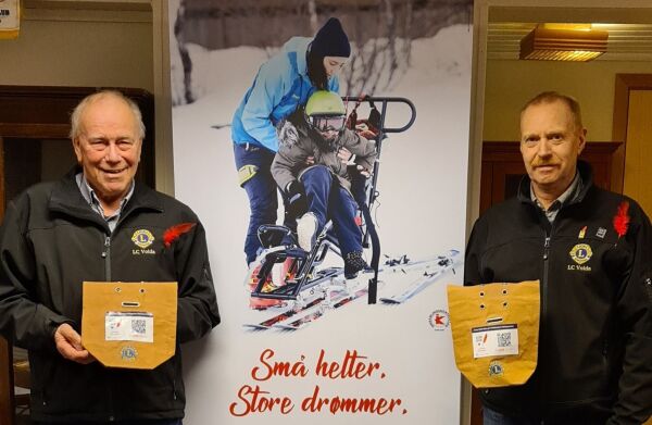 Lions Club Volda klare for Røde Fjær-aksjon