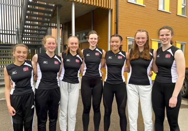 Sju frå KFUM Volda Volleyball på landslagssamlingar