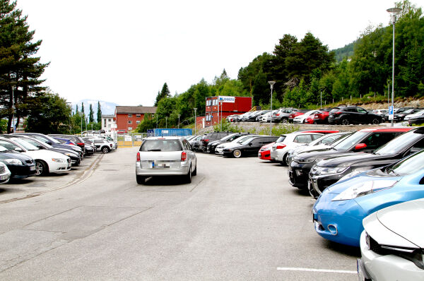 Betalingsparkering ved sjukehuset