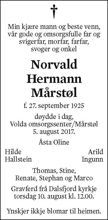 Norvald Hermann Mårstøl