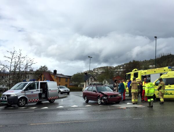Bilkrasj i Elvadalen