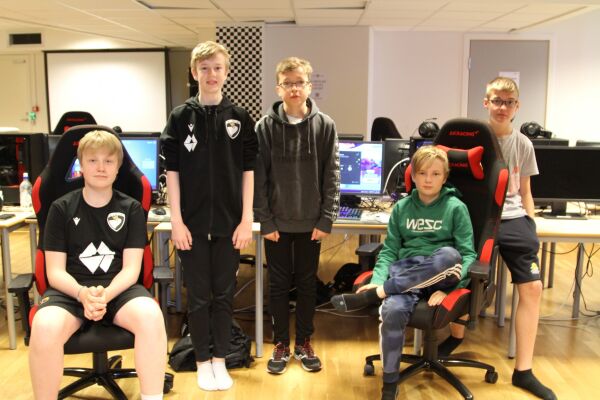 Spelte turnering med proffgamerar frå heile Europa