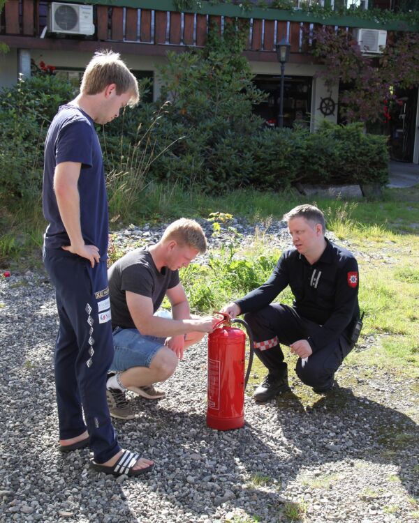 I dette bufellesskapet er branntryggleiken på topp
