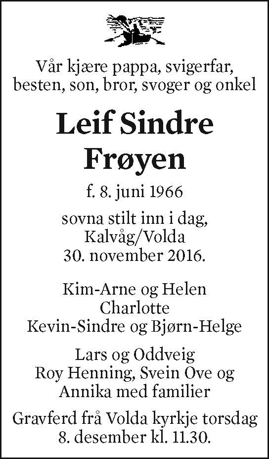 Leif Sindre Frøyen