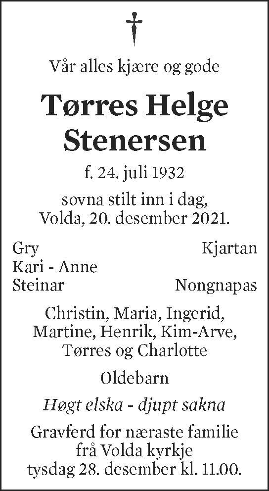Tørres Helge Stenersen