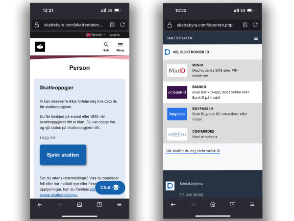 Politiet seier: Ikkje klikk