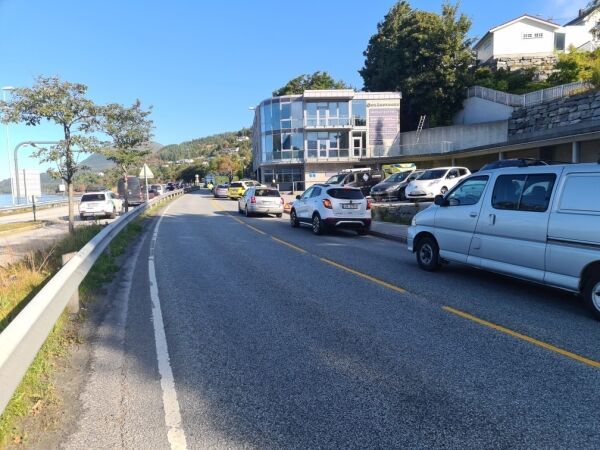 Trafikkulykke ved Vikeneset