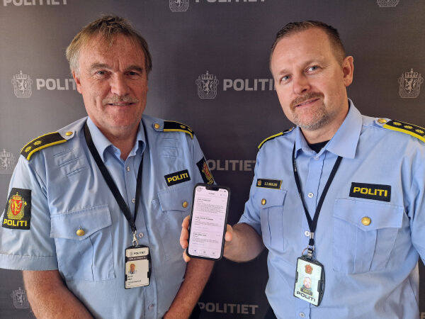 Politiet lanserer ny app