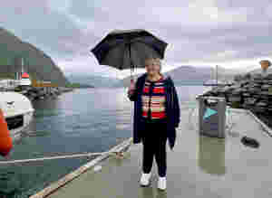 Erna er i Volda