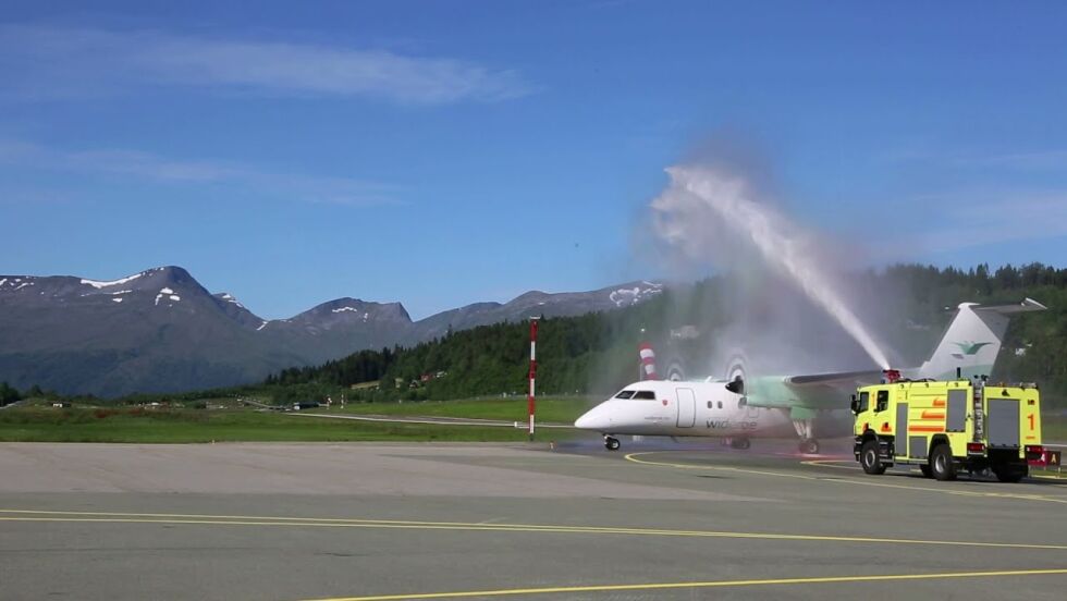 50 års jubileum ved Ørsta Volda Lufthamn Hovden
