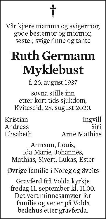 Ruth Germann Myklebust