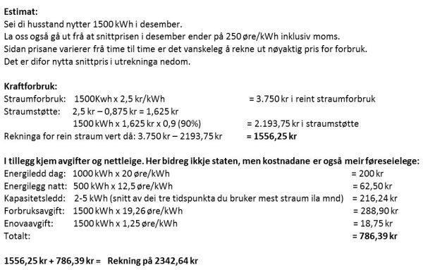 Slik reknar du ut kor mykje du får
