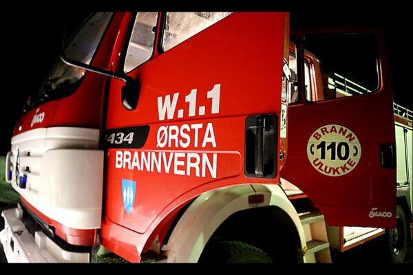 Brannutrykking i Ørsta