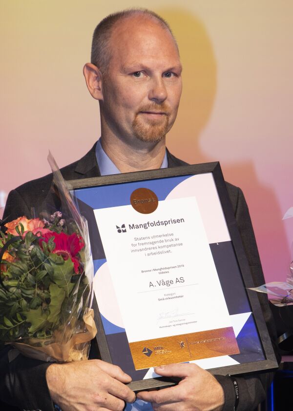 Bronsemedaljen til A. Våge AS