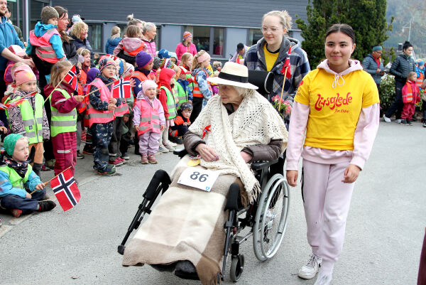 Herleg stemning under Rullatormaraton