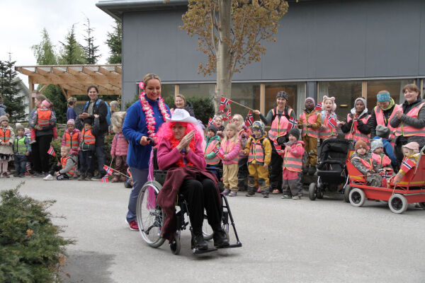 Aktivitetsglede på rullatormaraton