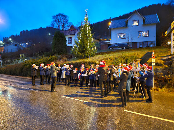 Julestemning på Lauvstad