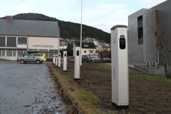 Fleire ladestasjonar i Volda kommune